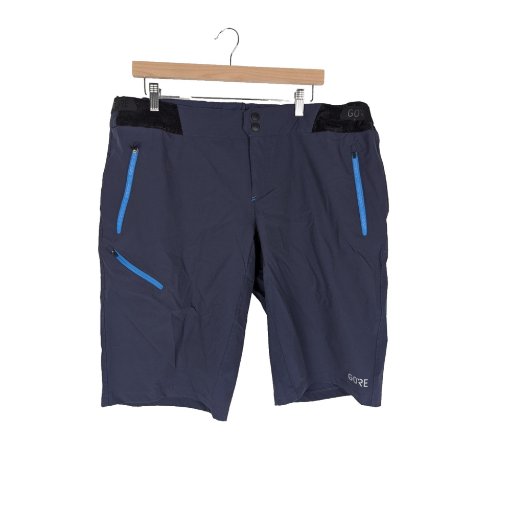 GOREWEAR C5 Short Men's Mountain Bike Orbit Blue Sz 3X Baggy Adjustable Waist